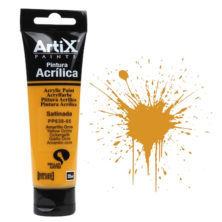 farba akrylowa yellow ochre artix pp639-05, 35ml