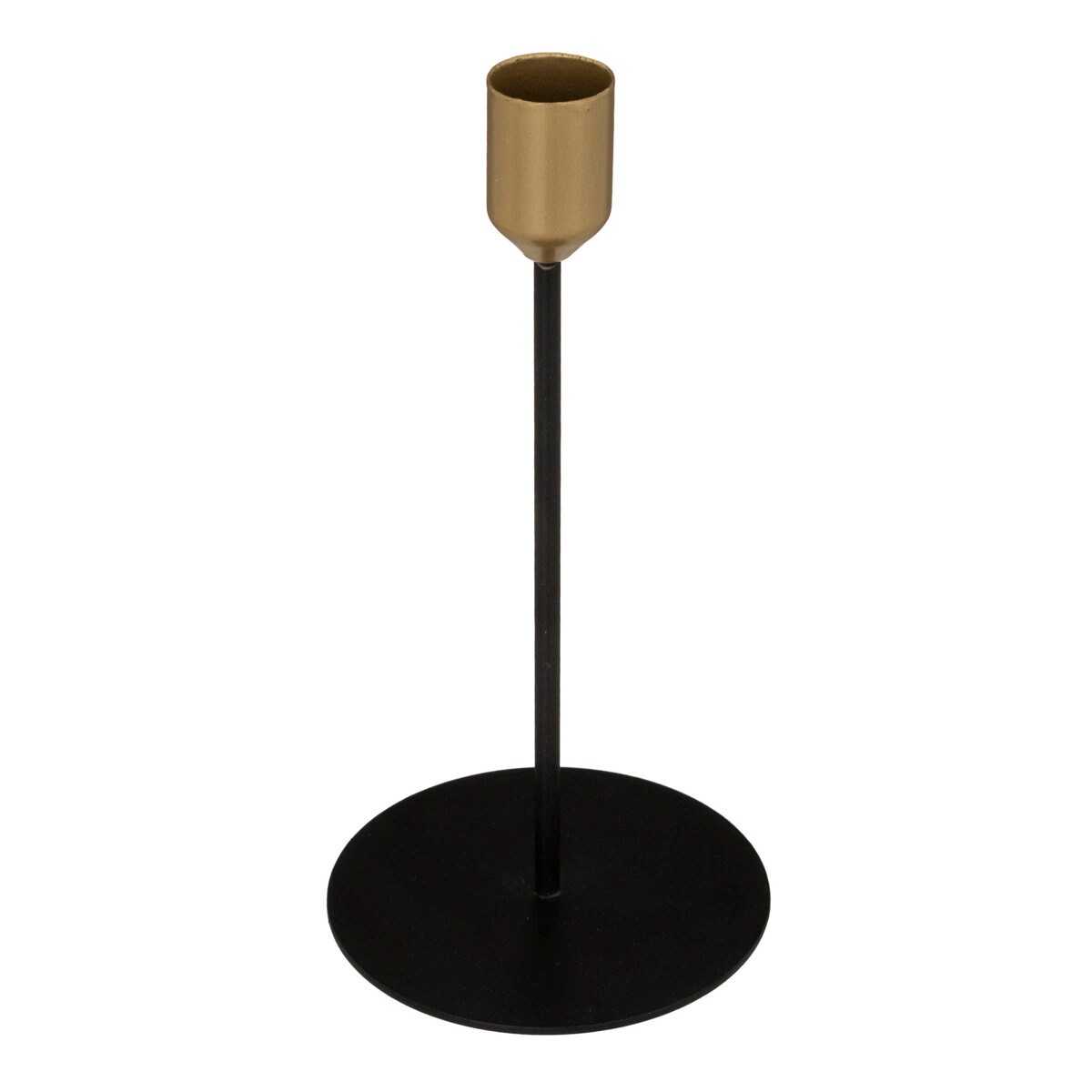 Świeczniki metalowe, 2 sztuki