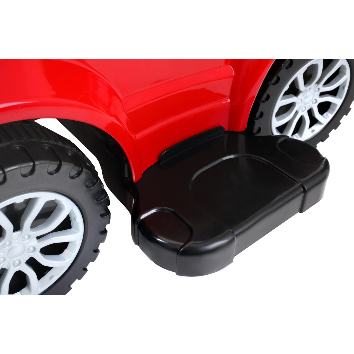 Jeździk FUNFIT KIDS czerwony samochodzik dla dzieci pchacz 3w1 do 27 kg