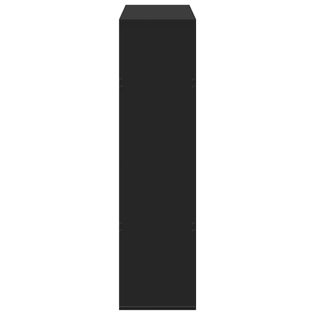 vidaXL Regał/przegroda, czarny, 100x33x125,5 cm