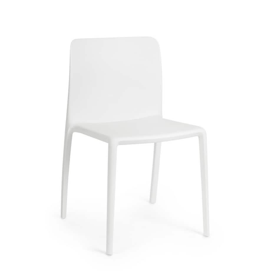 BIZZOTTO krzesło ogrodowe CHLORIS białe