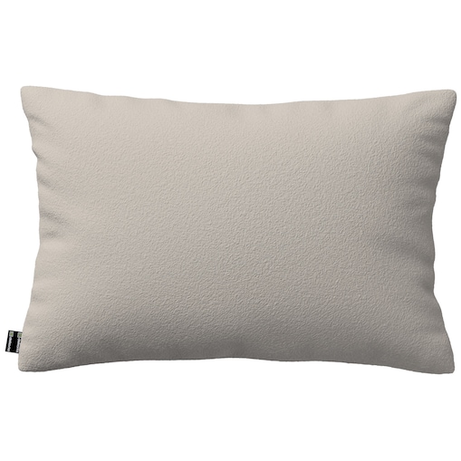 Poszewka Kinga na poduszkę prostokątną 47x28 jasno beżowa bukla