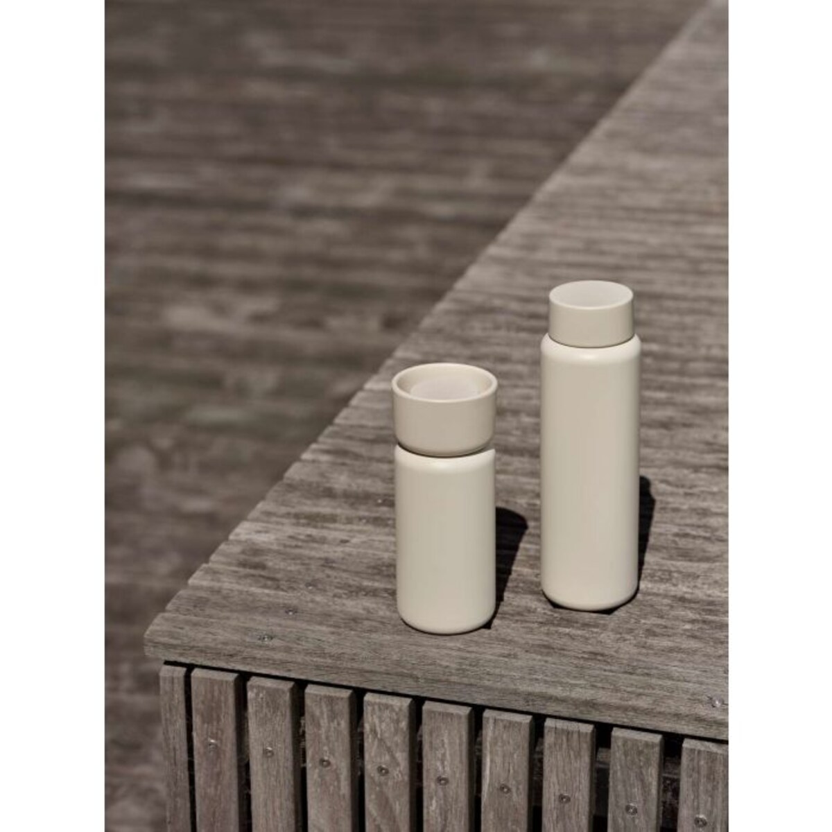 Kubek termiczny butelka 400 ml Cream Singles 37791