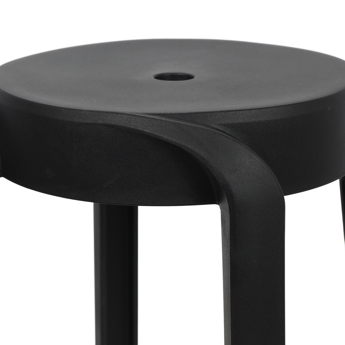 Taboret z tworzywa sztucznego, Ø 34 x 45 cm