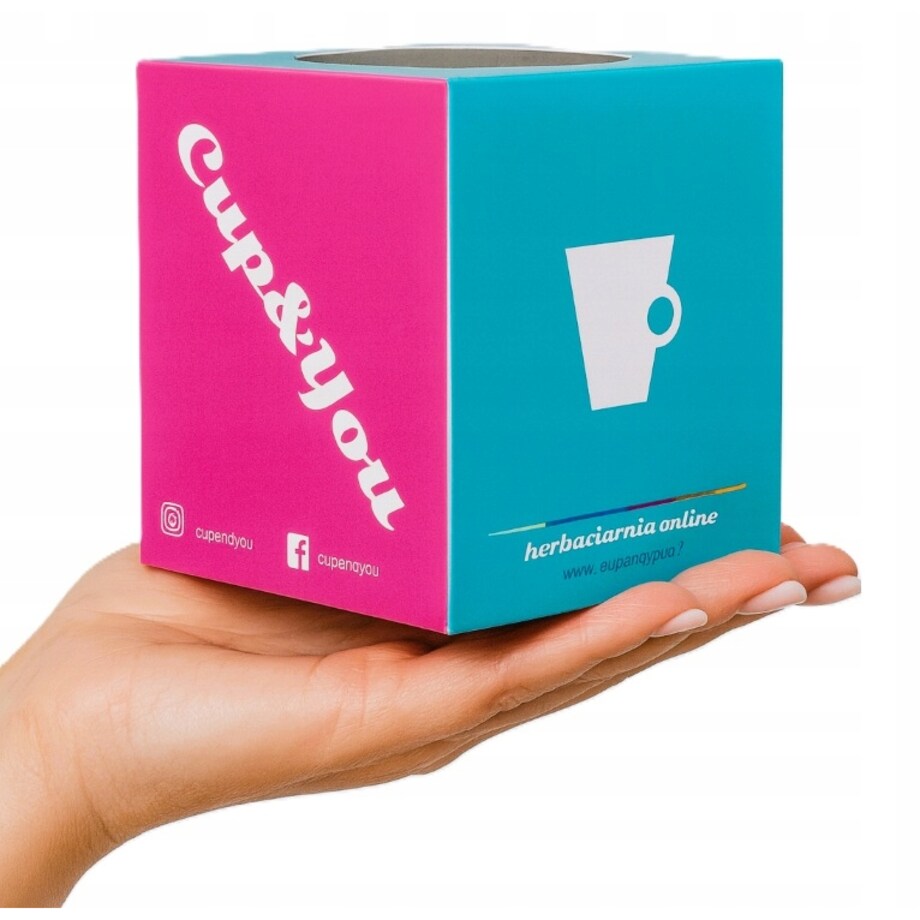 Herbata biała MALINOWE GOJI o smaku orientalnego goji z nutą maliny PREMIUM - herbata liściasta sypana mieszanka napar susz - gotowa na prezent upominek