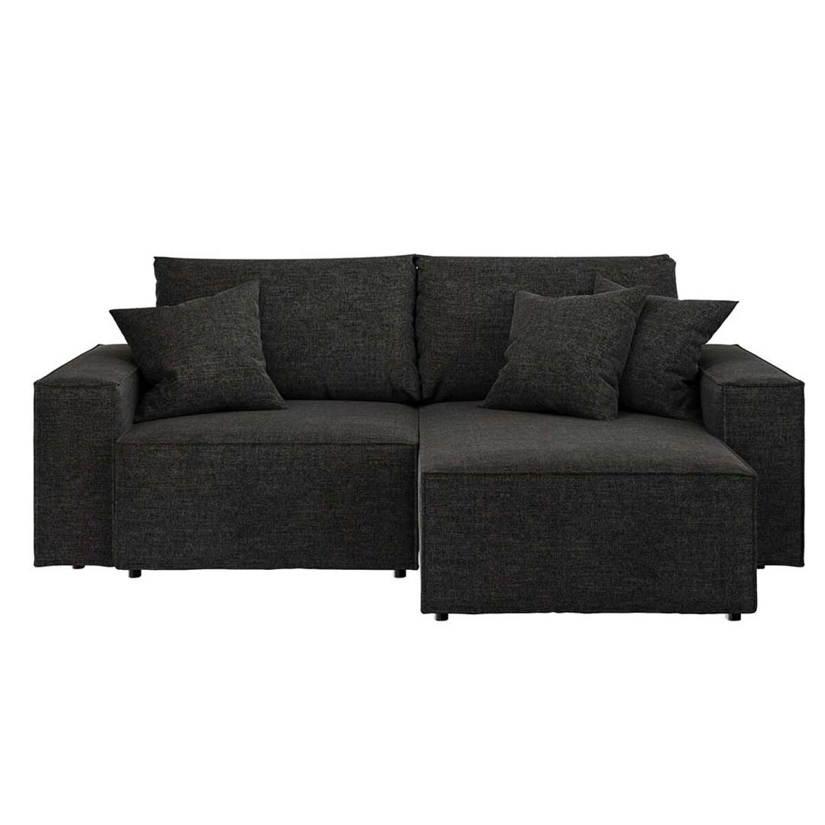 Melow Sofa narożna - antracytowa