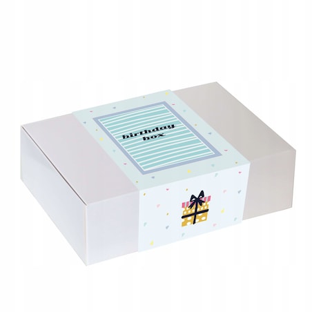 Najlepszy URODZINOWY GIFTBOX z herbatą smakową mix i ozdobnym kubkiem gift