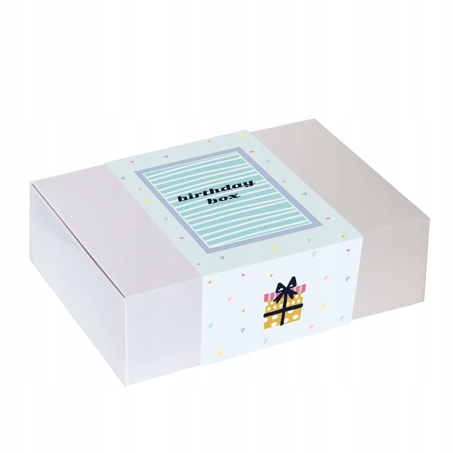 Najlepszy URODZINOWY GIFTBOX z herbatą smakową mix i ozdobnym kubkiem gift
