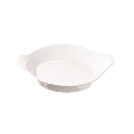 Naczynie do zapiekania au gratin Arezzo - Biały, 24 cm