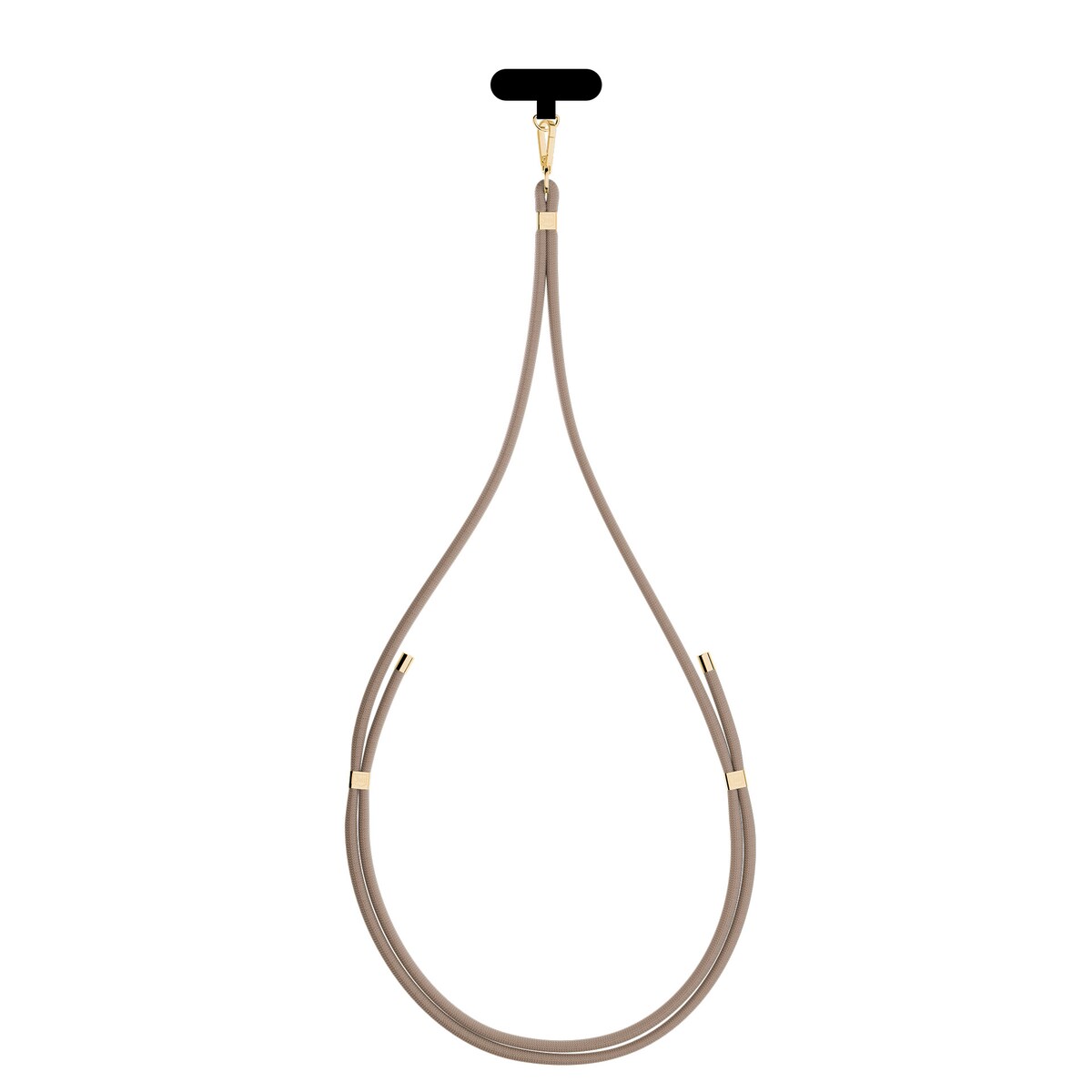 Smycz do telefonu - 3mk EasyClip elite Taupe