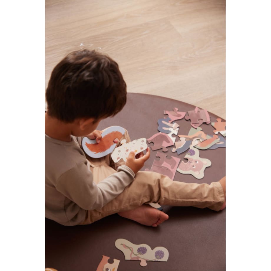 Filibabba Puzzle 7el. Nordic animals