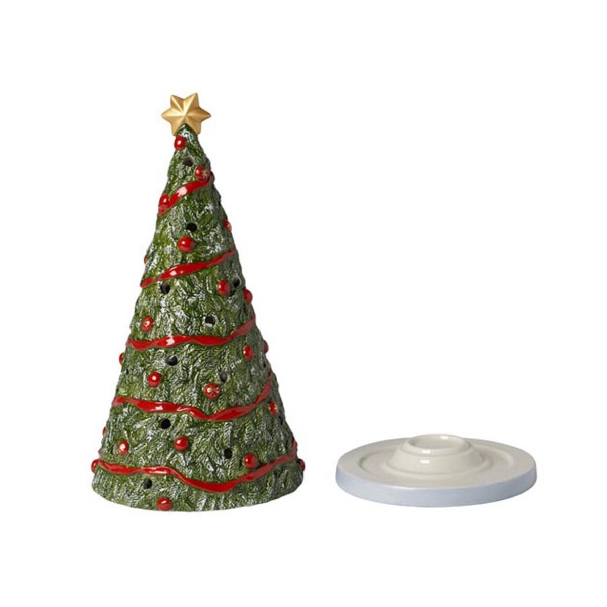 Lampion-świecznik Choinka duży North Pole Express, 32.5 cm, Villeroy & Boch