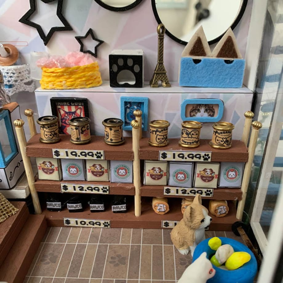 Miniaturowy domek - Pet Club