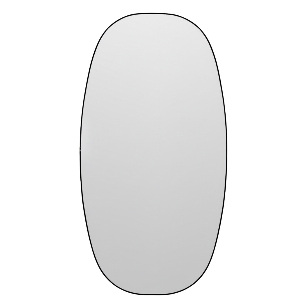 Owalne lustro wiszące OVYN, 60 x 32 cm
