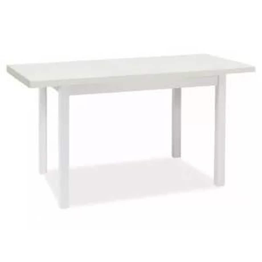 Stół rozkładany ADAM 120(160)x68 biały mat