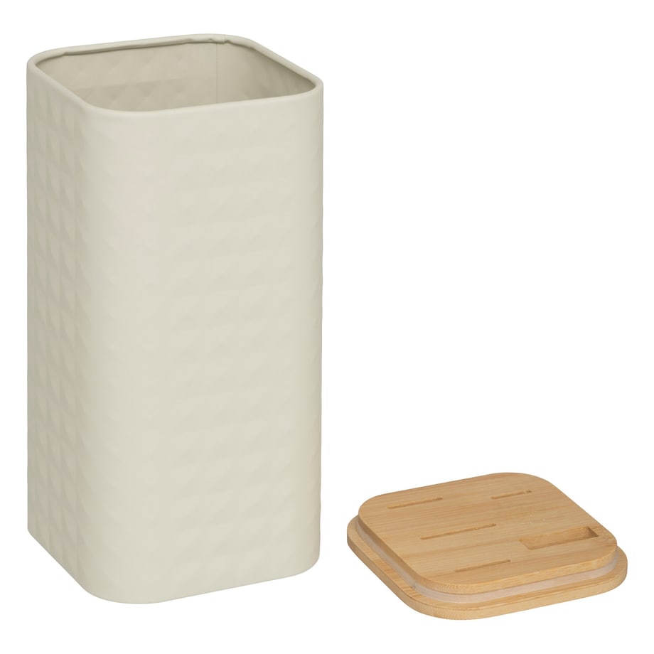 Blok i 4 noże i nożyczki EXTRA beżowy