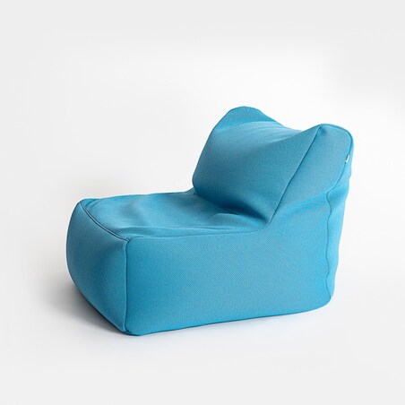 Fotel pufa basenowa blue