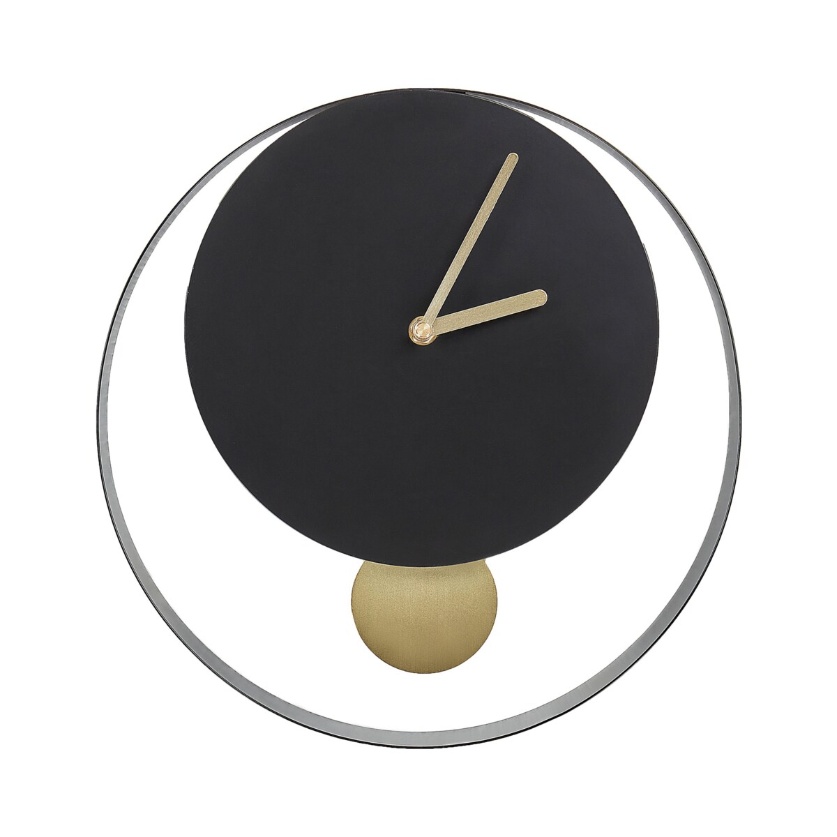 Zegar ścienny MAGLAND Stal Czarny