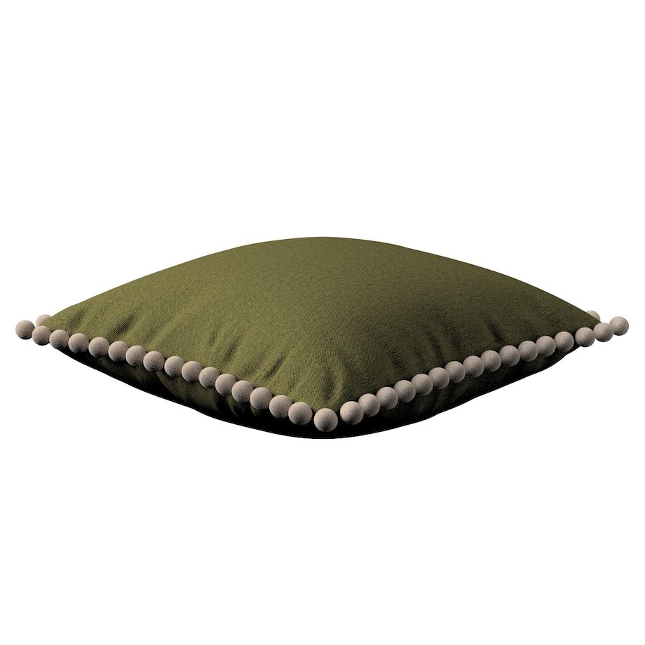 Poszewka Wera na poduszkę 45x45 oliwkowa zieleń