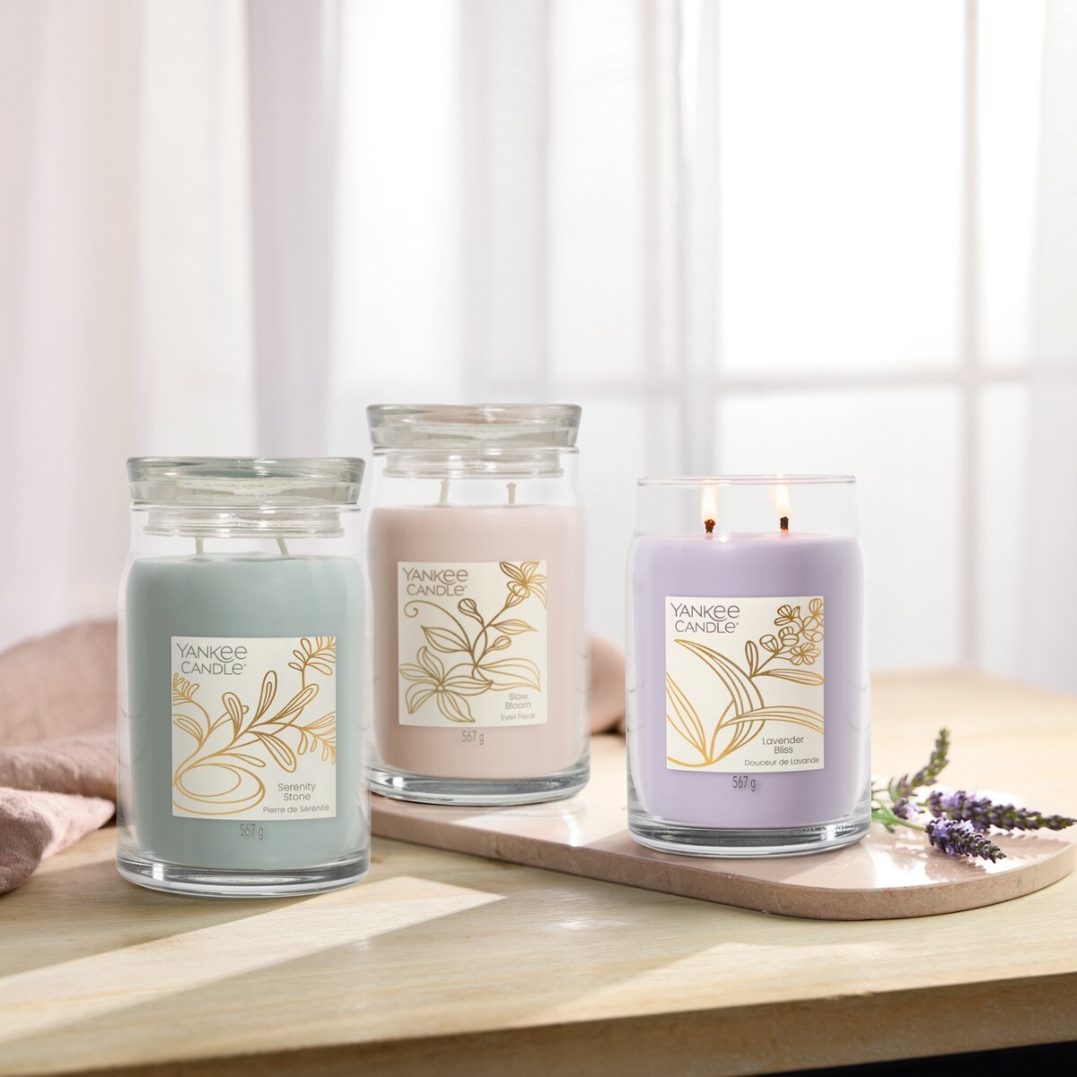 Yankee Candle świeca duża SERENITY STONE