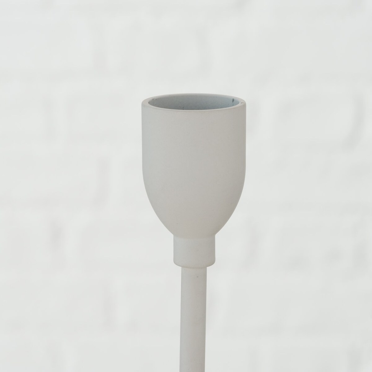 Metalowe świeczniki na świece obiadowe, MALTE