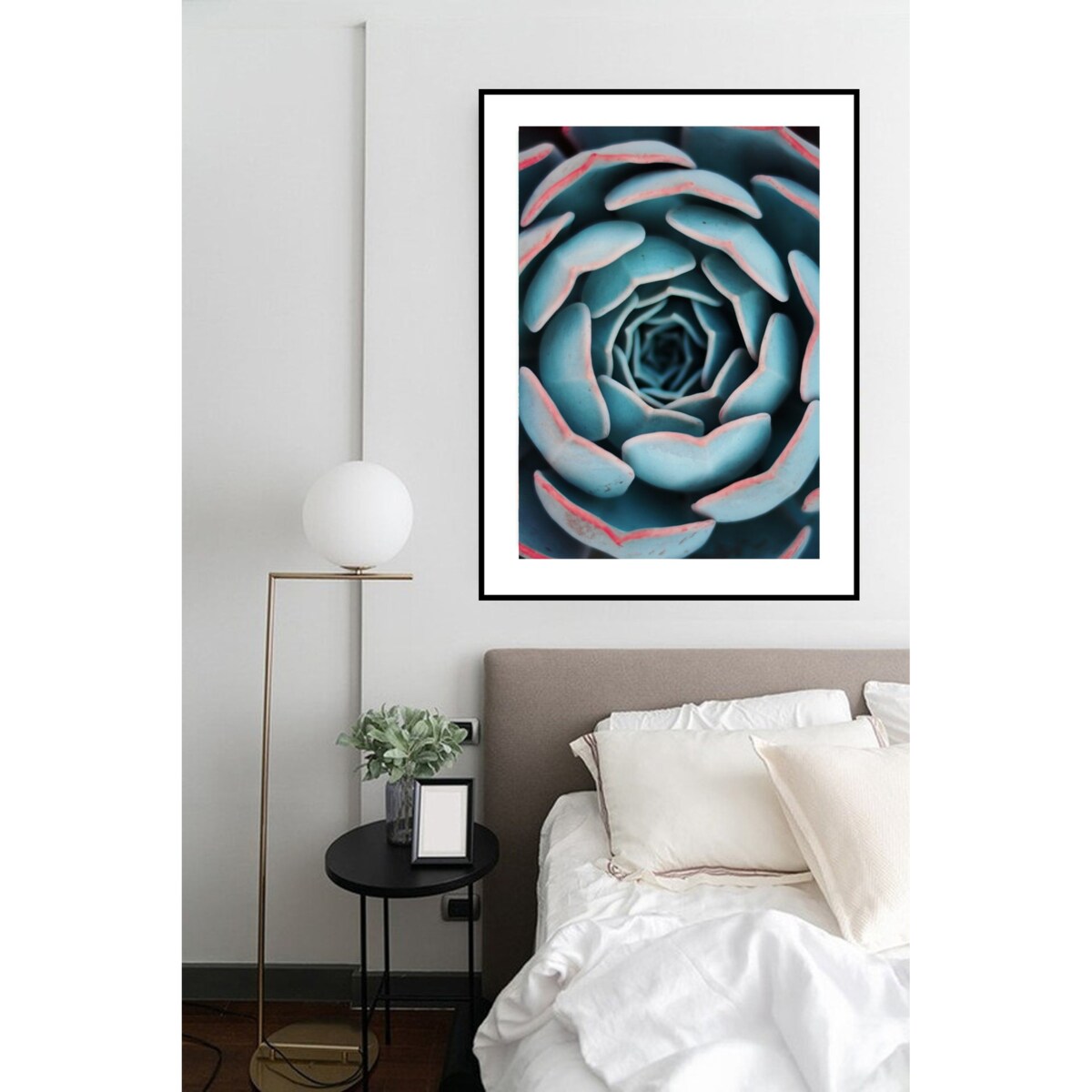 Poster Story, Plakat, Obraz - Tęczowy Sukulent, wymiary 30 x 42 cm