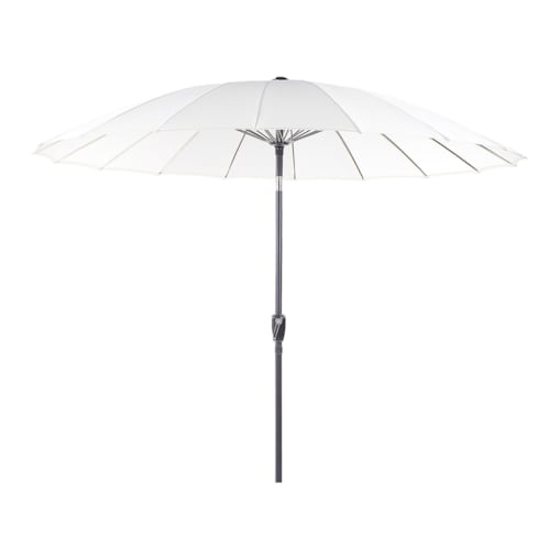 Parasol ogrodowy ⌀ 255 cm beżowy BAIA