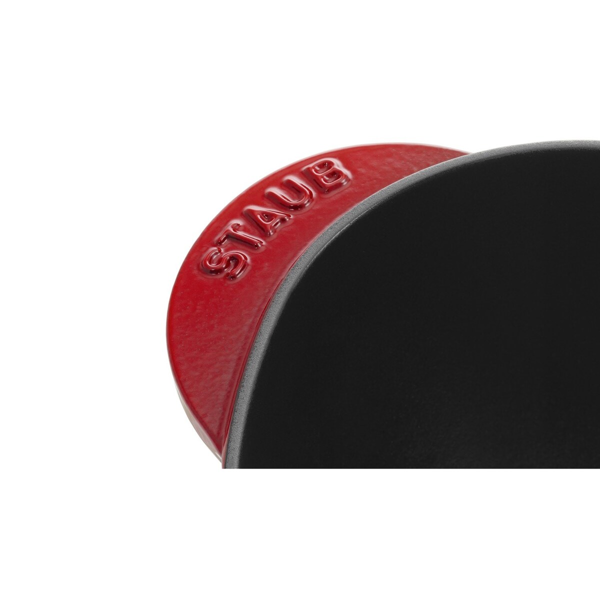 Garnek żeliwny serce Staub - Czerwony, 1.75 ltr