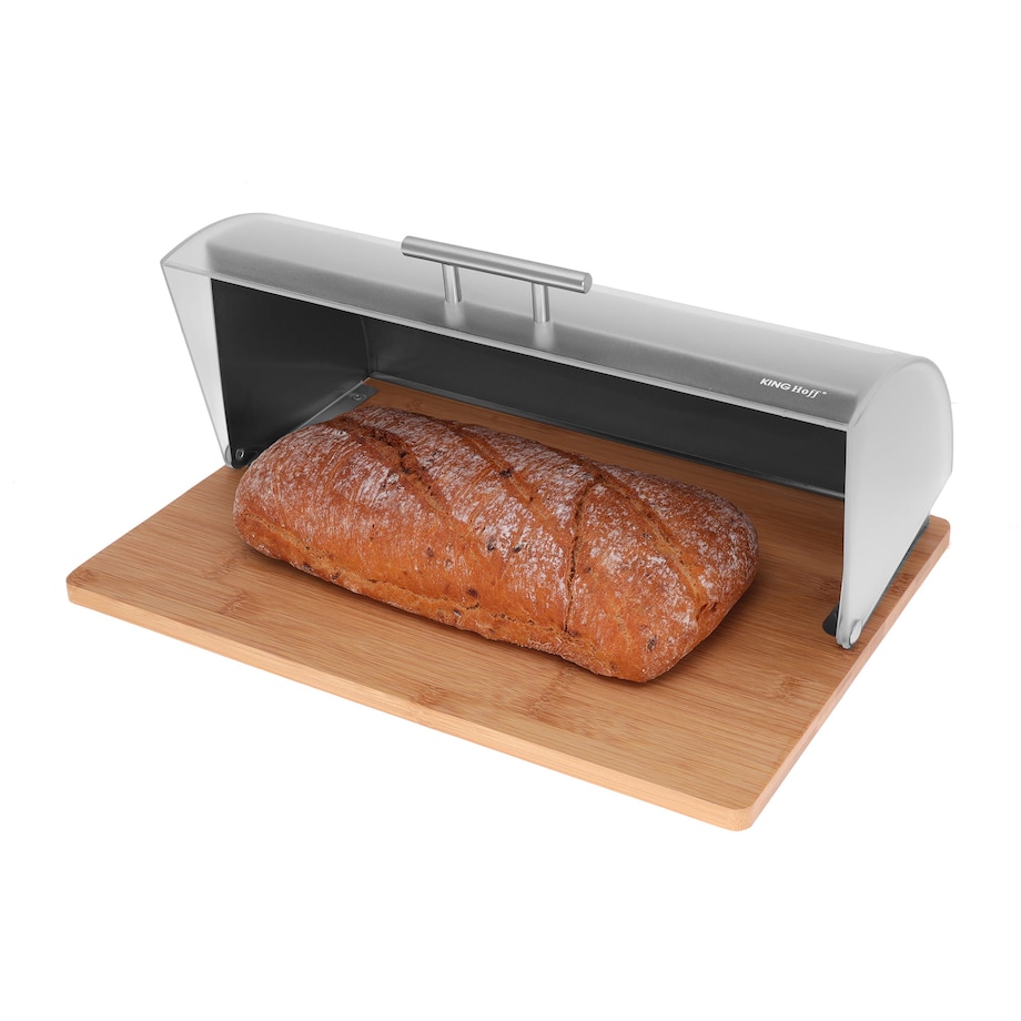 Chlebak z deską do krojenia pojemnik na chleb KINGHOFF