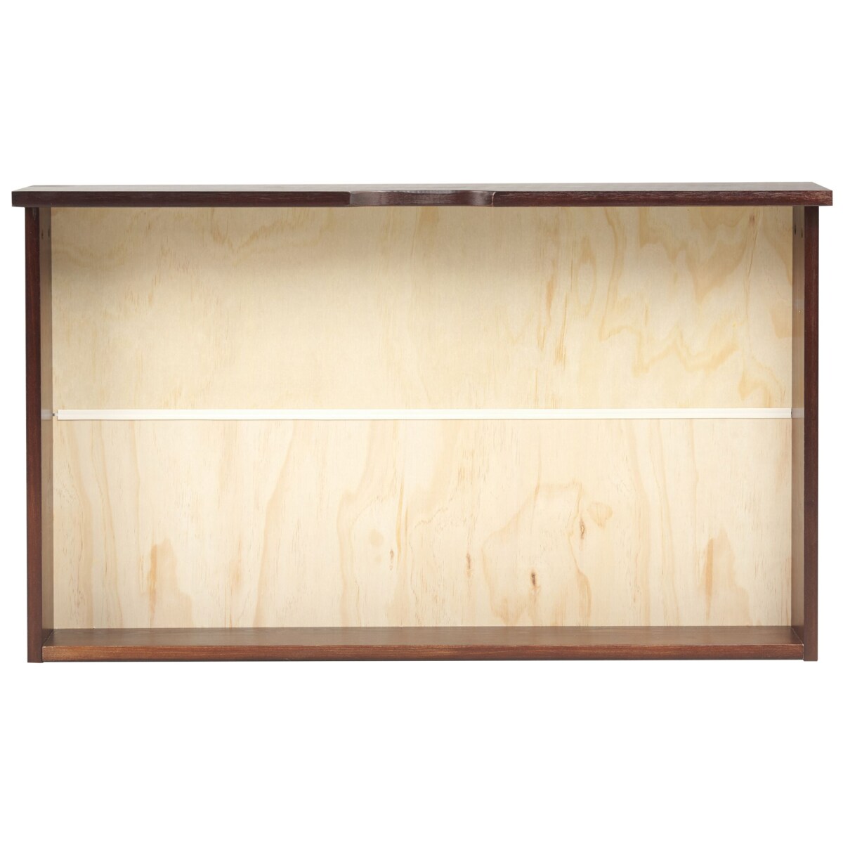 Zestaw 2 szuflad pod łóżko ciemne drewno RUMILLY