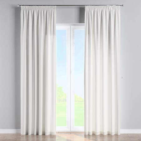 Zasłona na taśmie marszczącej 1 szt. 130x260 biały