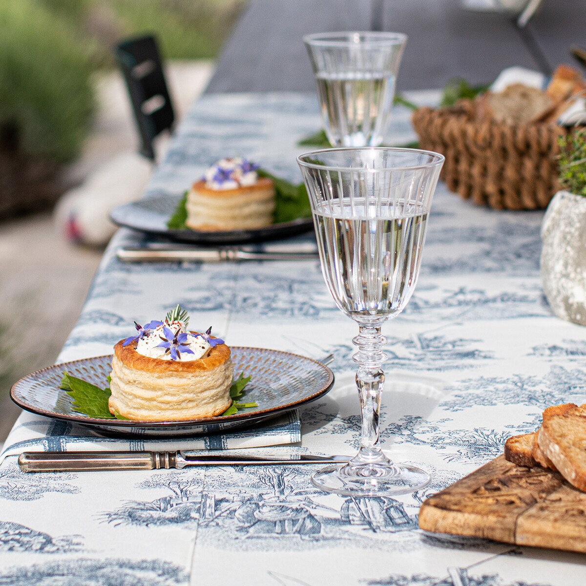 ERICA GREY Talerz deserowy 21,5xh2,5cm