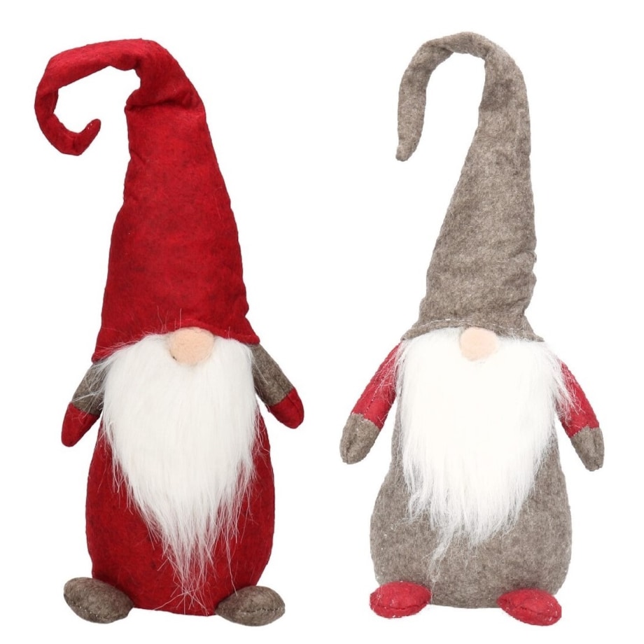 Skrzat Krasnal Mikołaj Gnom Świąteczny Duży 45Cm