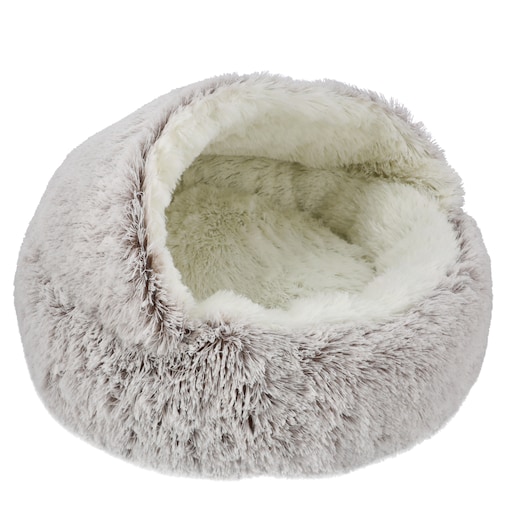 Pluszowe legowisko dla zwierząt okrągłe