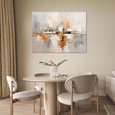 OBRAZ ABSTRAKCJA DO SALONU SYPIALNI NA PŁÓTNIE ŚCIANĘ NOWOCZESNY 60x40