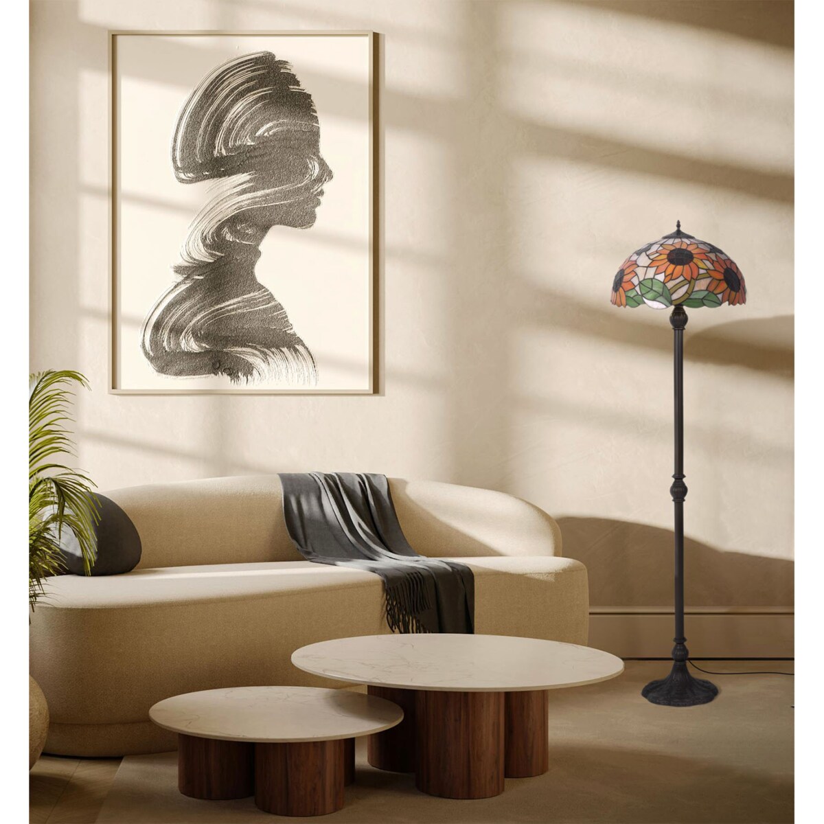 Lampa podłogowa K-F16814 z serii SUNFLOWER