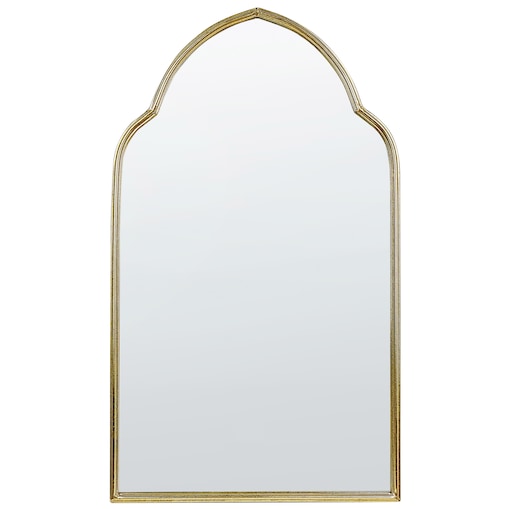 Lustro ścienne ACONCHI 58 cm 100 cm Metal Złoty