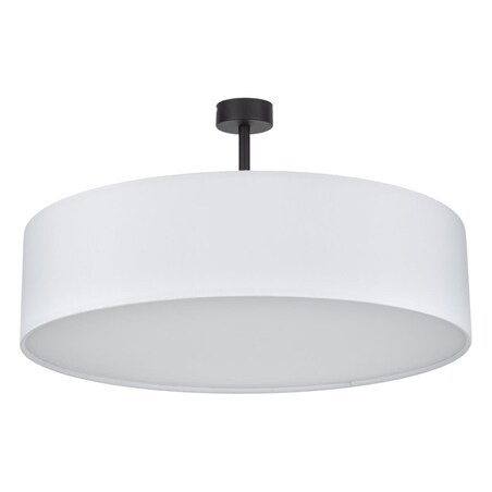 Sufitowa lampa do sypialni Rondo 4242 TK Lighting z tkaniny biała