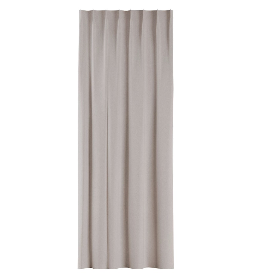 Zasłona na haczykach flex pojedynczych 130x245 beżowy