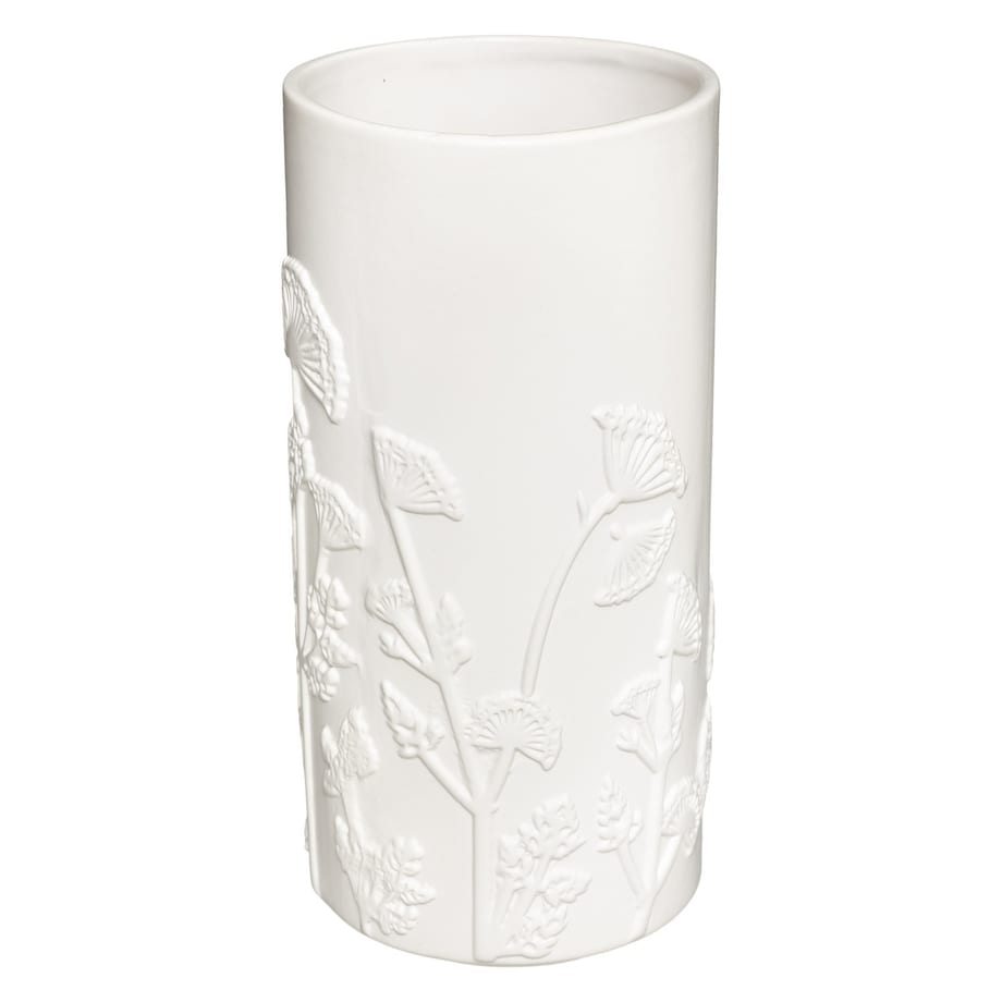 Wazon ceramiczny biały 25x12x12 cm DAFFI