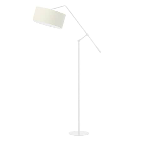 Lampa stojąca podłogowa przegubowa regulowana z abażurem walec AVADO