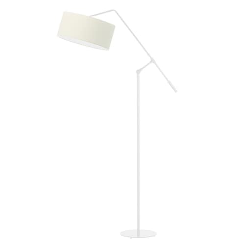 Lampa stojąca podłogowa przegubowa regulowana z abażurem walec AVADO