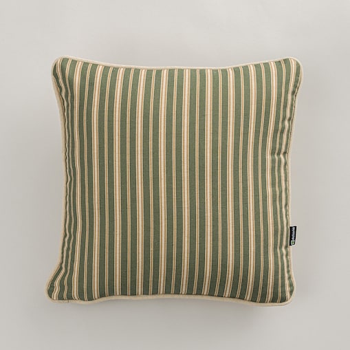 Poszewka na poduszkę Classic Stripe Olive 45x45 cm, 45x45