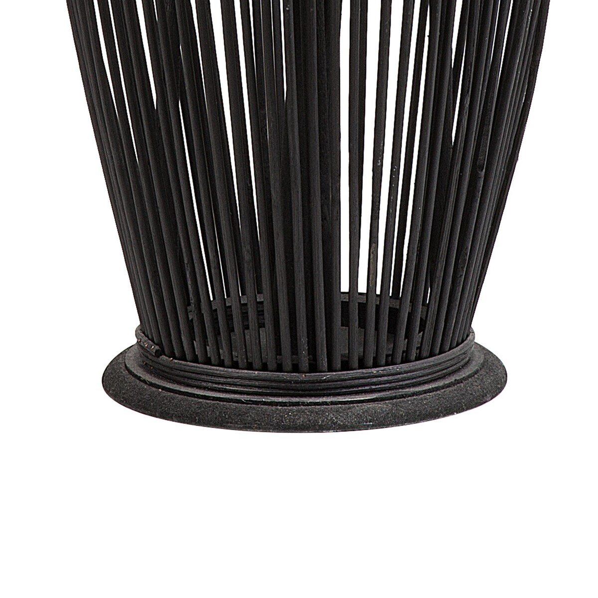 Lampion TAHITI Bambus 84 cm Czarny