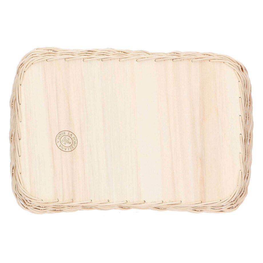 Wiklinowy kosz na naczynie do zapiekania Midollino - Brązowy, 39 cm