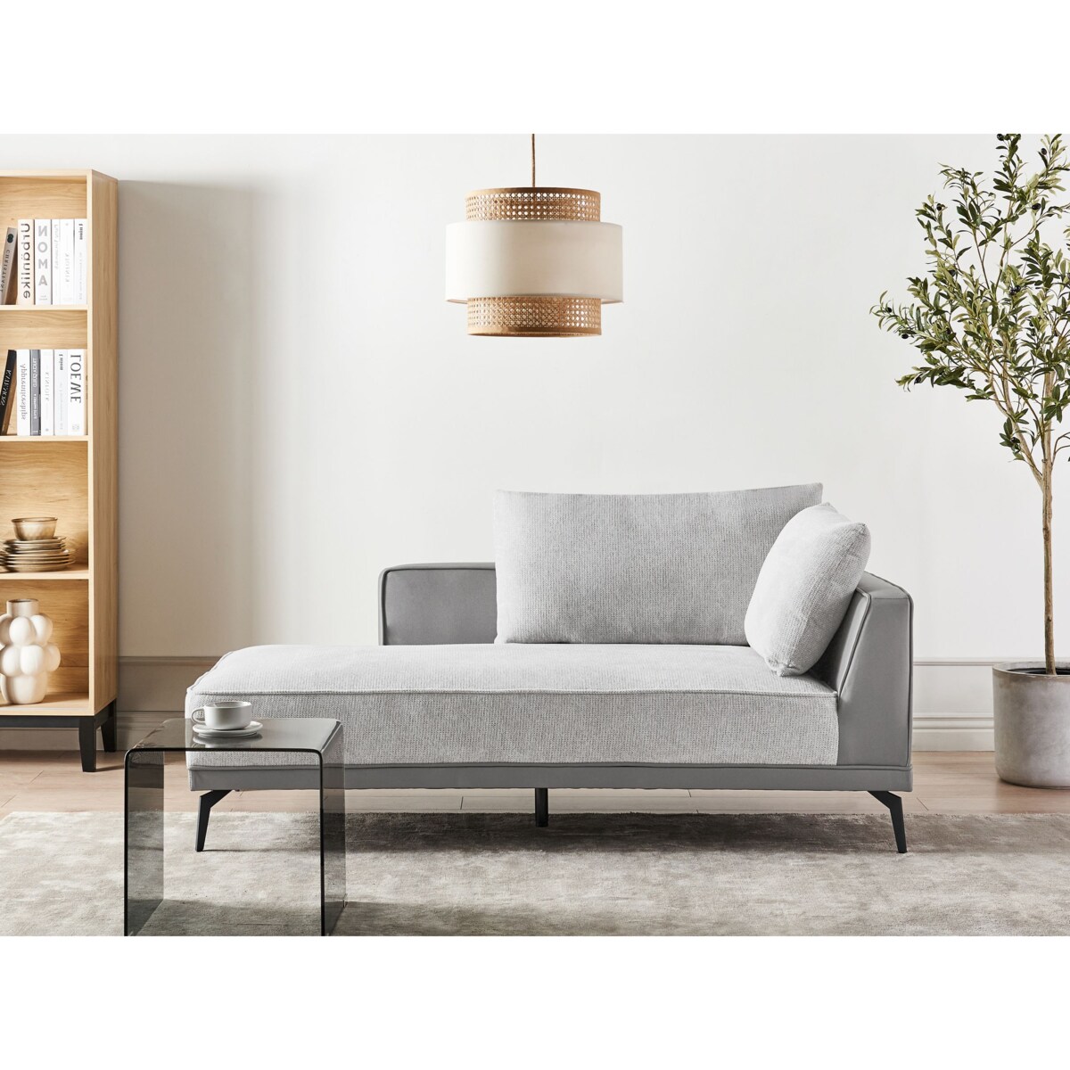 Sofa modułowa MYKEN dla 3 osób Prawostronny