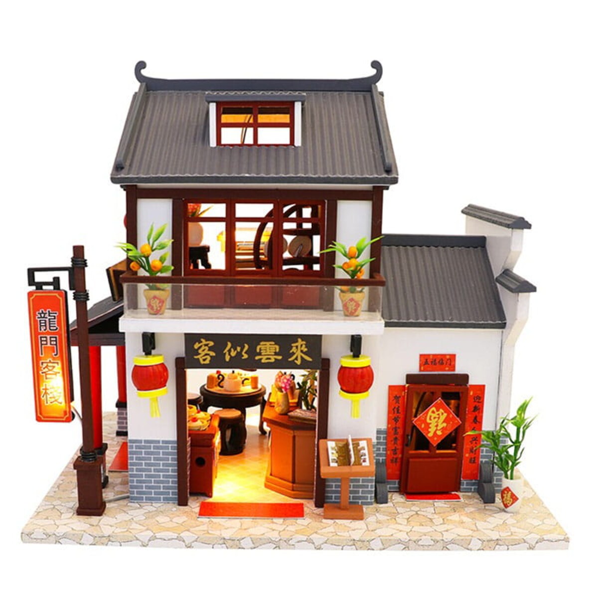 Miniaturowy domek DIY - Sushi & ramen ryokan - Smaki Azji