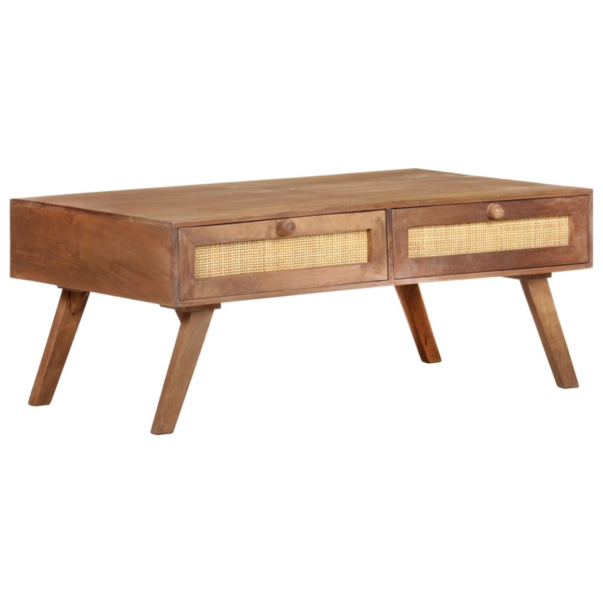 vidaXL Stolik kawowy, 100 x 60 x 40 cm, lite drewno mango