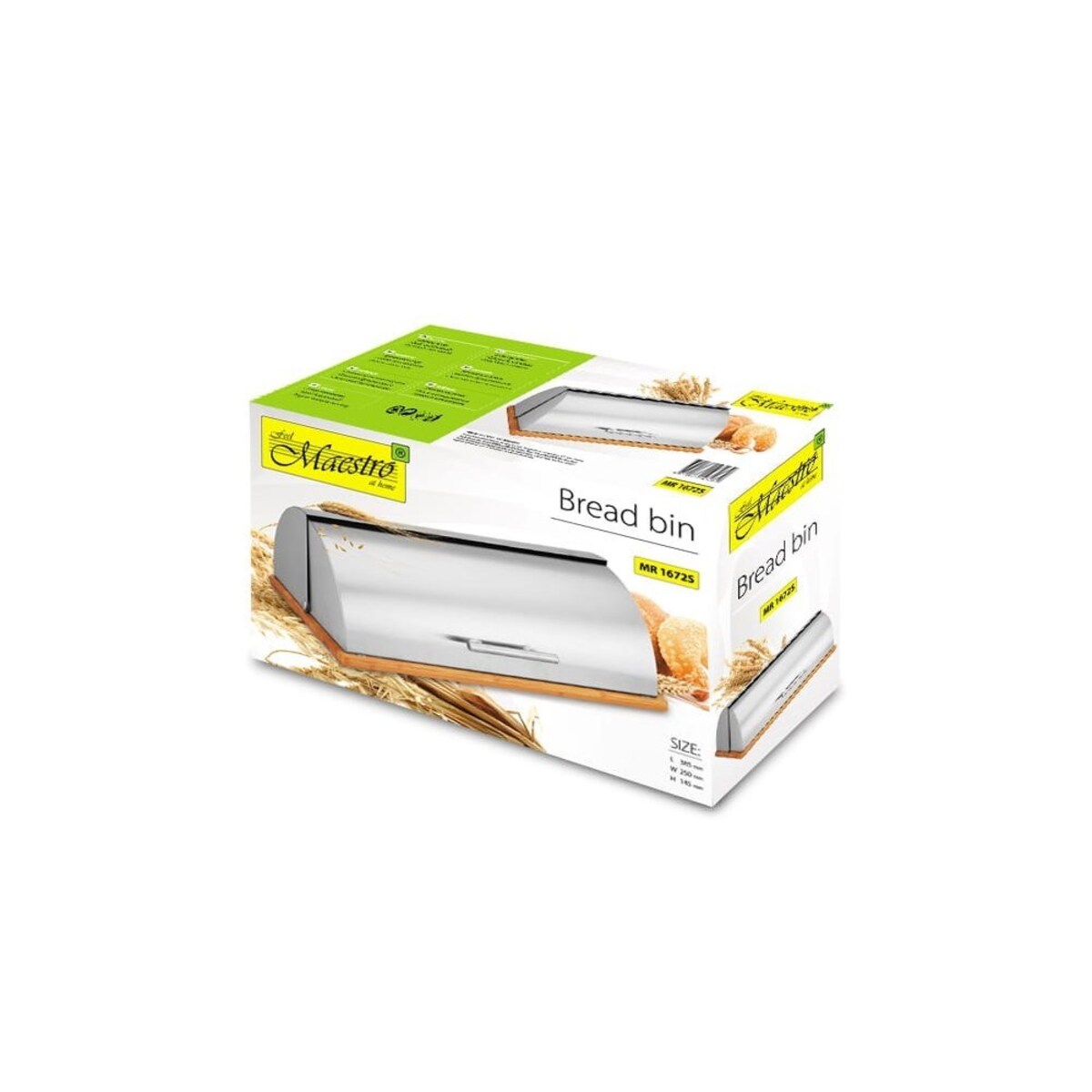 Maestro chlebak stalowy MR1672S