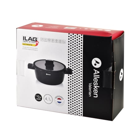 VALERIAN Garnek 24x25xh10,5cmALLESKEN ILAG ULTIMATE 4,1L